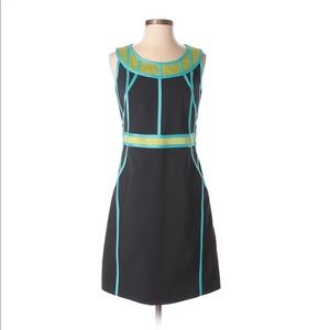 Size 2 Etcetera Dress. Unique contrast detail.
